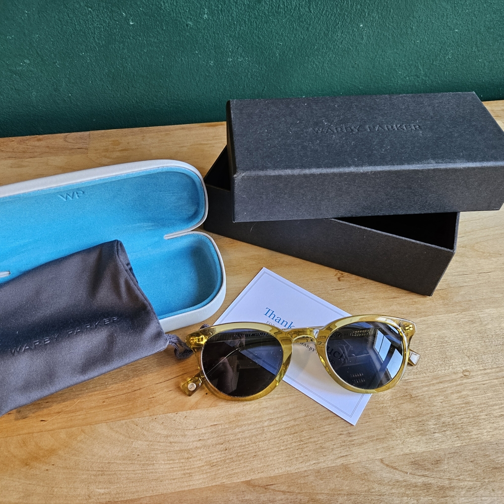 Warby Parker Sunglasses with Case